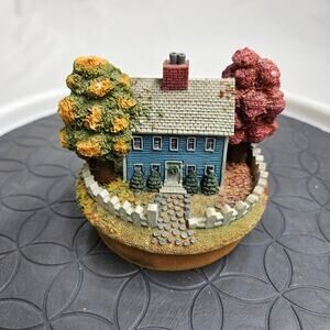 Vintage Our American Candle Topper, House, Yankee Candle